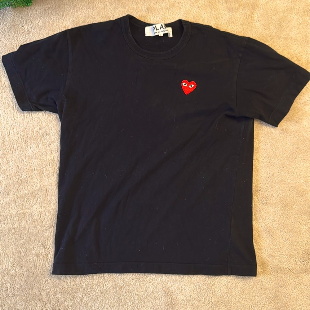 COMME DES GARÇONS lightly worn “Play” tee-shirt